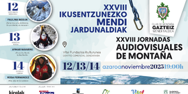 XXVIII JORNADAS AUDIOVISUALES DE MONTAÑA